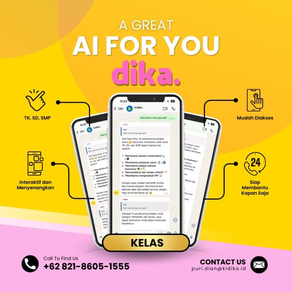 Paket Kelas Grup WA Dika (Maksimal 50 Peserta)